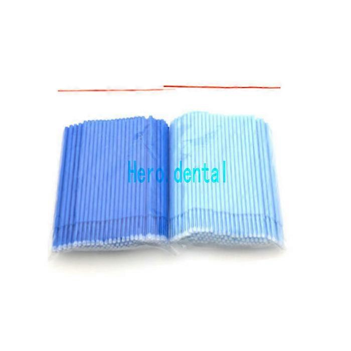 400 PCS Dental Disposable Micro Applicator Brush Bendable