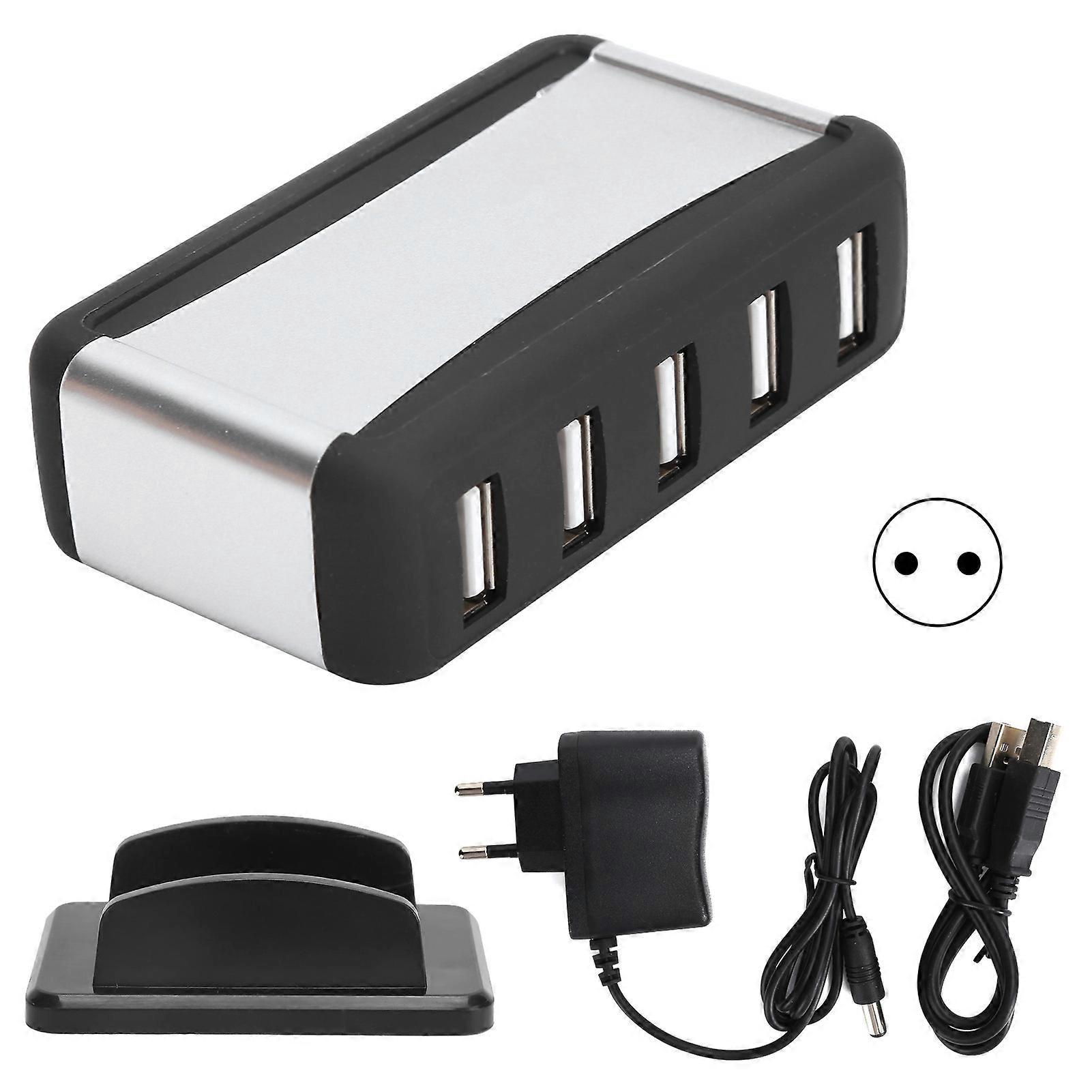 USB 7Port Hub HighSpeed Extender with Power Supply 100240V for Desktop Computers Notebooks(EU Plug )