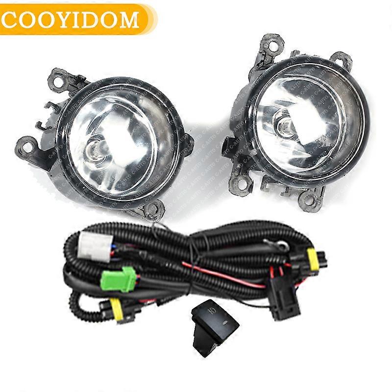 Fog Lights Fog Lamp For Citroen C3 C4 C5 C6 C-Crosser Xsara Picasso 1999-2015 Headlight halogen Fog Light Halogen Foglights