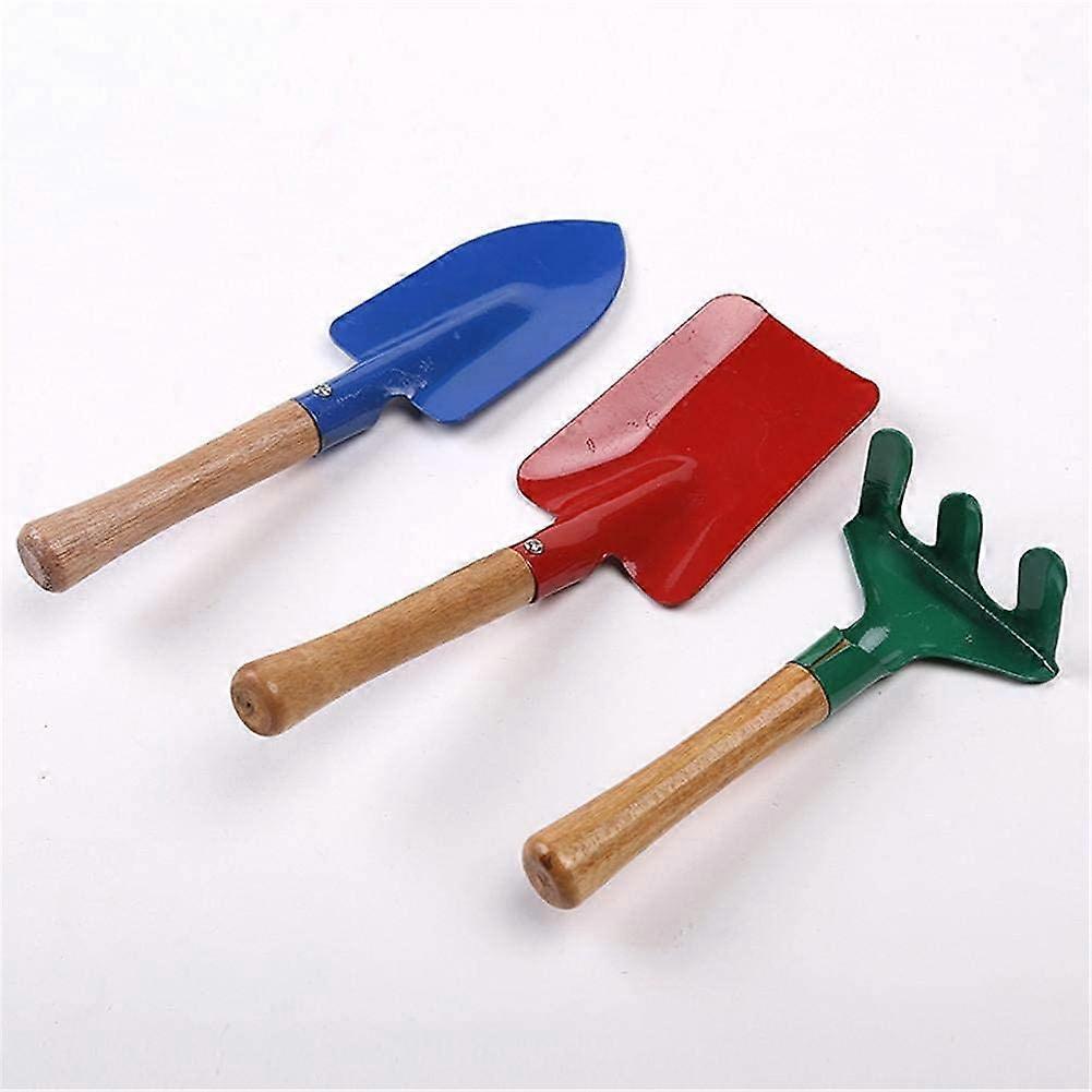 3 Pcs Kids Gardening Tool Set With Small And Strong Durable Handle, Useful And Convenient, Practical And Durable Design.