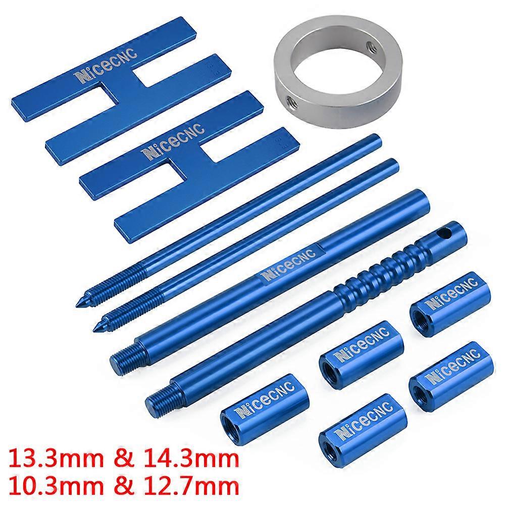 Universal Motorcycle Fork Damper Rod Holding Tool Fork Spring Compressor Tool Suspension Fork Bleeding Tool Fork Repairing Kit