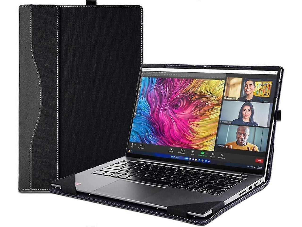 Laptop Case Cover for HP Envy x360 2-in-1 Laptop 16-ad 16z-ad 16-ac 16t-ac & for HP Zbook Firefly 16 Inch G11,Separable PU Leather Protective Bag Acce