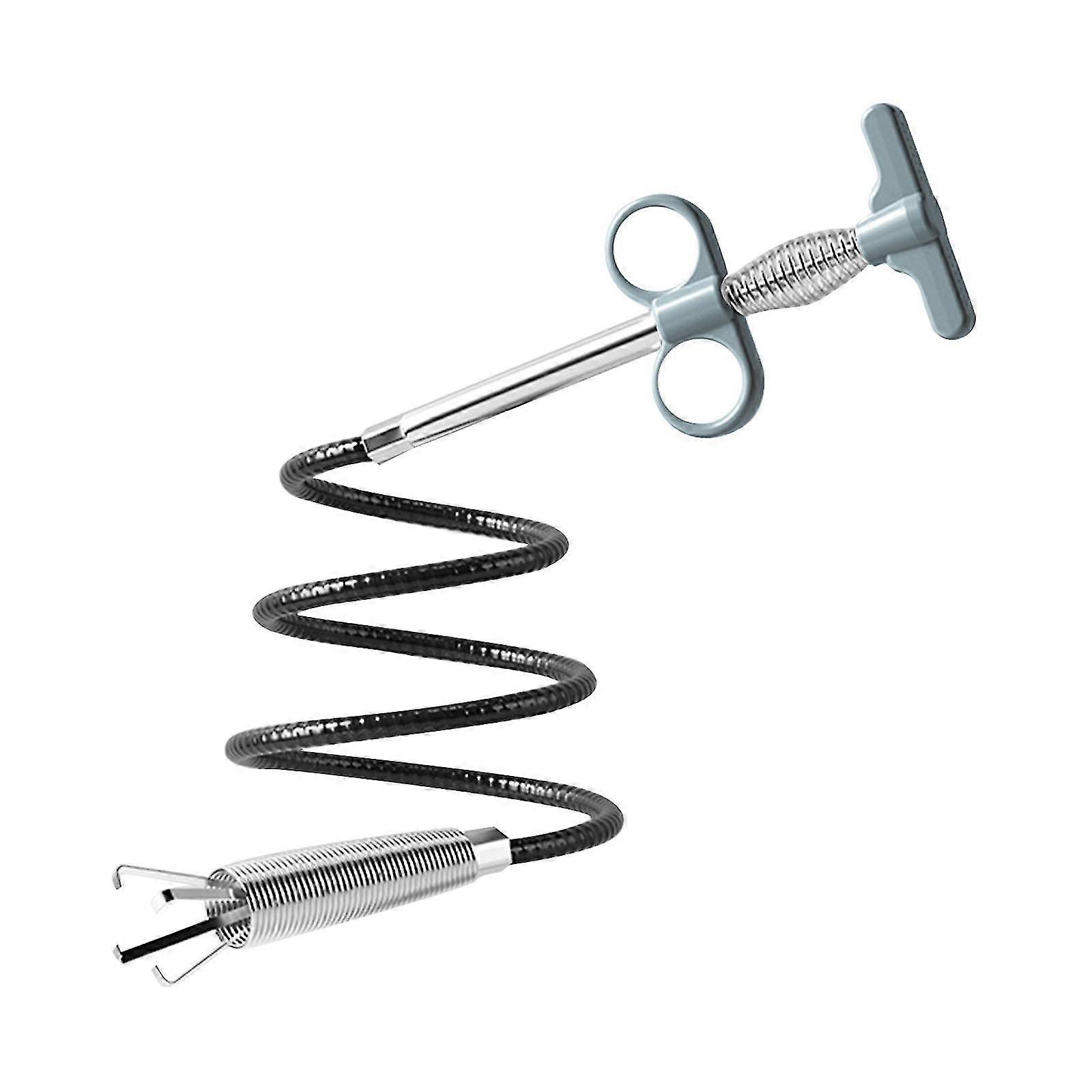 Sewer Pipe Dredging Tool Bendable Drain Unblocker Snake Spring Pipe For Home Kitchen Bathroom Sewer Cleaning Tool-yujia-YuJia