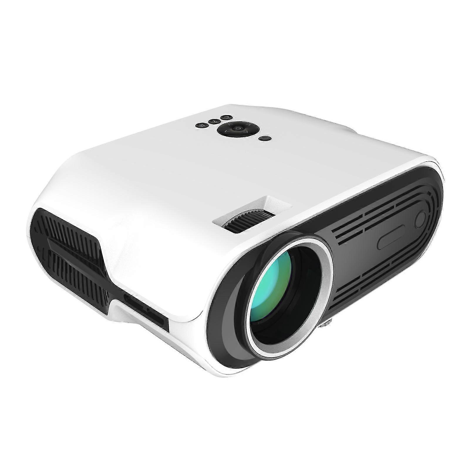 Projector With Wifi And Bluetooth 4k 1080p Projector 8000lumen  Big Screen And Max 300'' Display Outdoor Projector Black Us Plug-SCNTCN