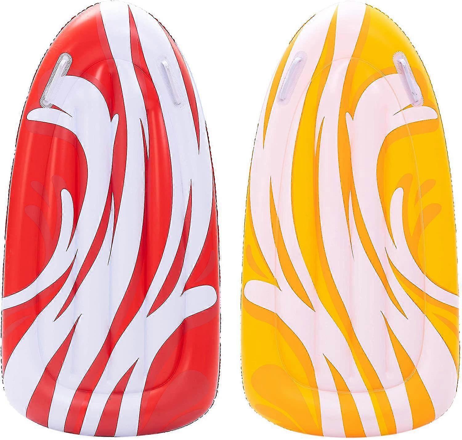 Inflatable Boogie Boards For Kids Swimming Pool Floating Toys, Learn To Swim