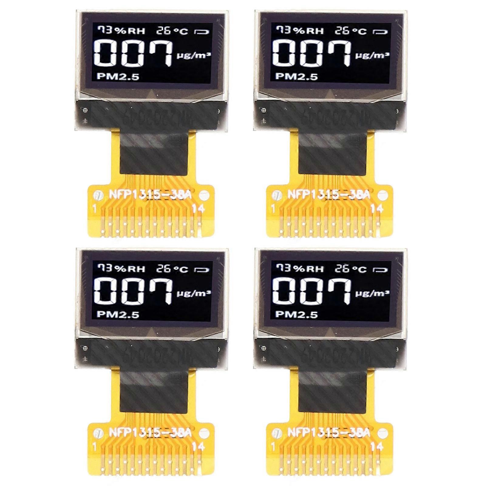 4PCS 0.49in有機発光ダイオードディスプレイモジュールIICインターフェース64 x 32 14ピンディスプレイモジュール