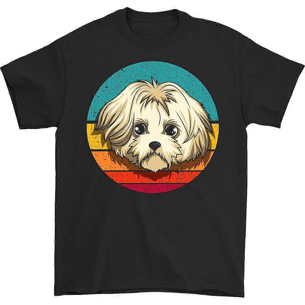 Şirin Shih Tzu Retro Tişört