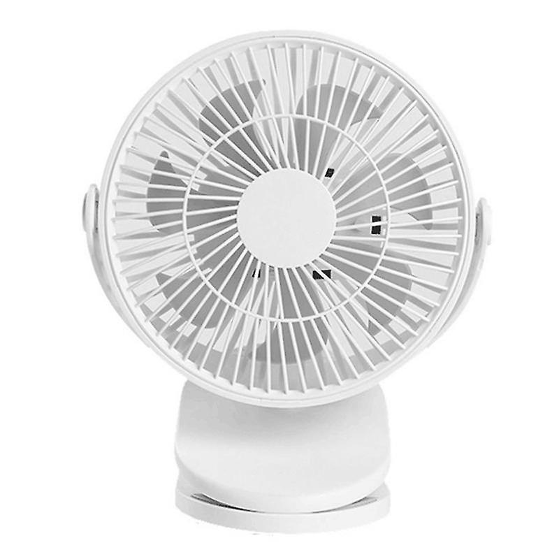 Mini usb fan with 2400 mah battery, clip mini table fan, 360 degree