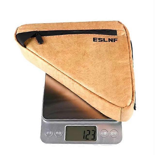 Es Bike Front Tube Handlebar Waterproof Cycg Bags Triangle Pouch Frame Holder Bicycle Accessories Tool Bag