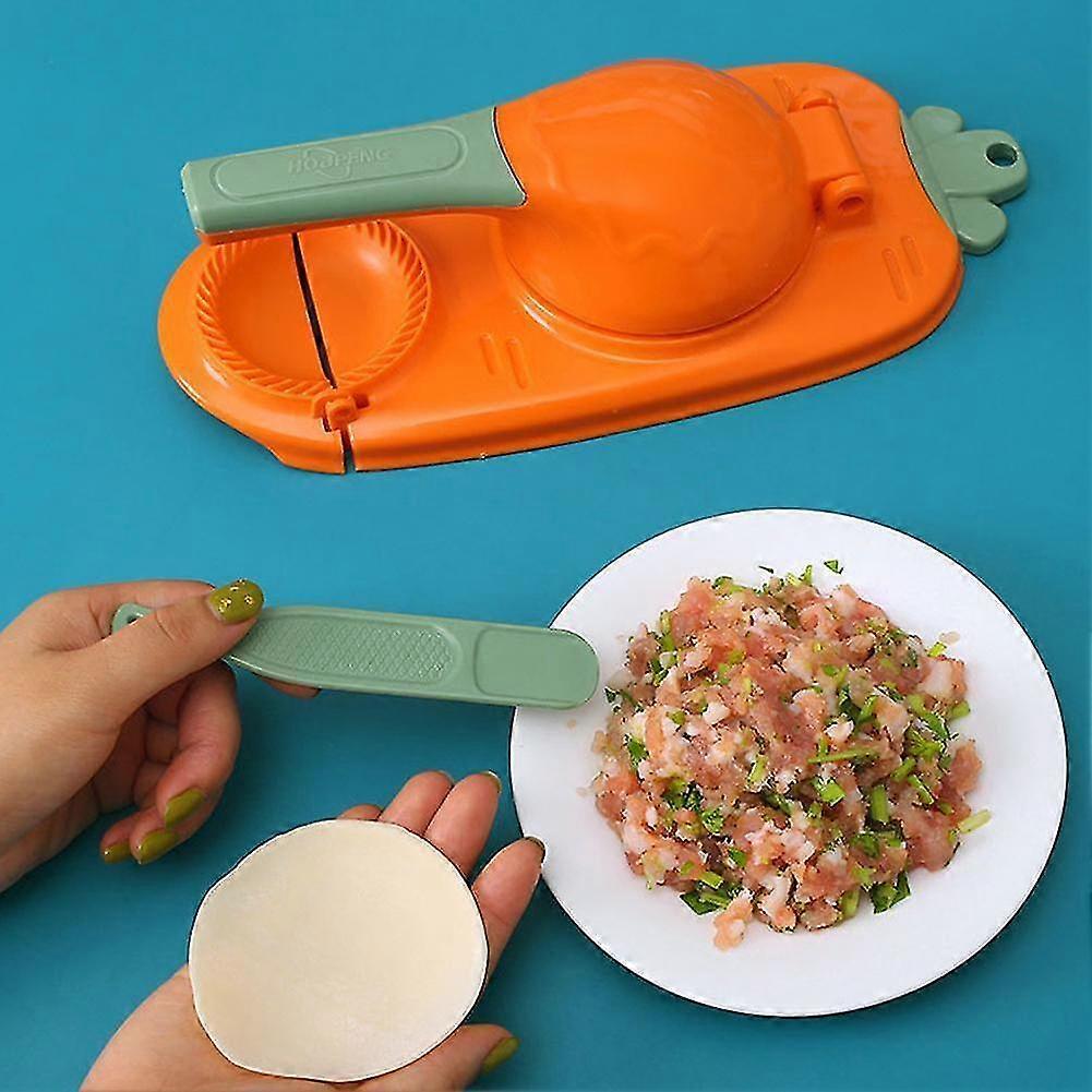 2 In1 Dumpling Skin Maker Machine Wrapper Moule Pâte Poignée Outils
