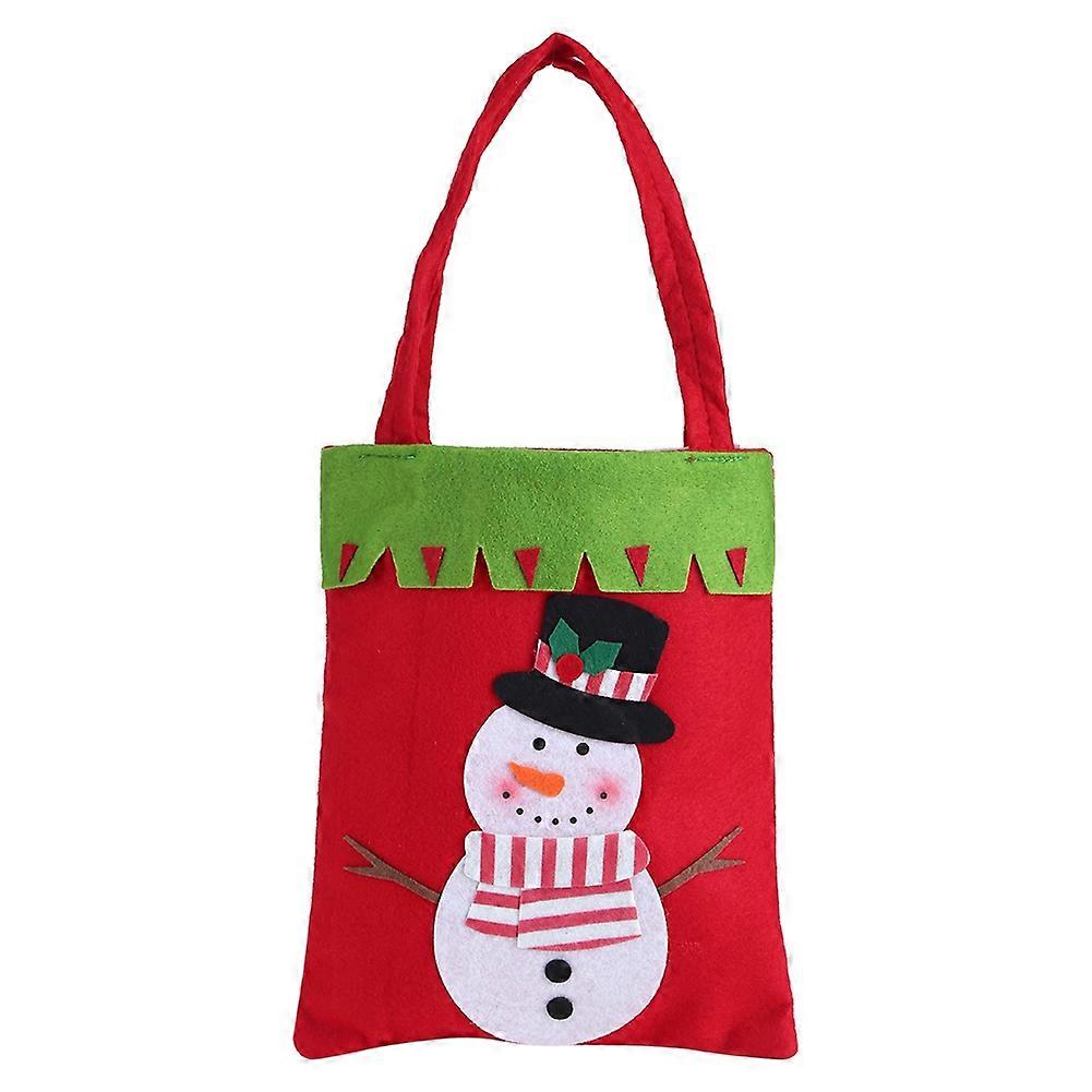 Lovely Santa Χριστούγεννα Candy τσάντα δώρο Buckram τσάντα Χριστούγεννα Χριστούγεννα παιδιά διακόσμηση χιονάνθρωπος