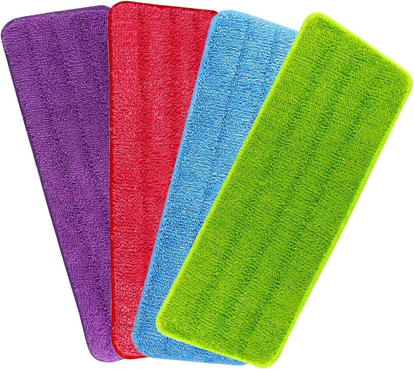 4 Pack Spray Mop Pads Microfiber Mops Refill Pad Mop