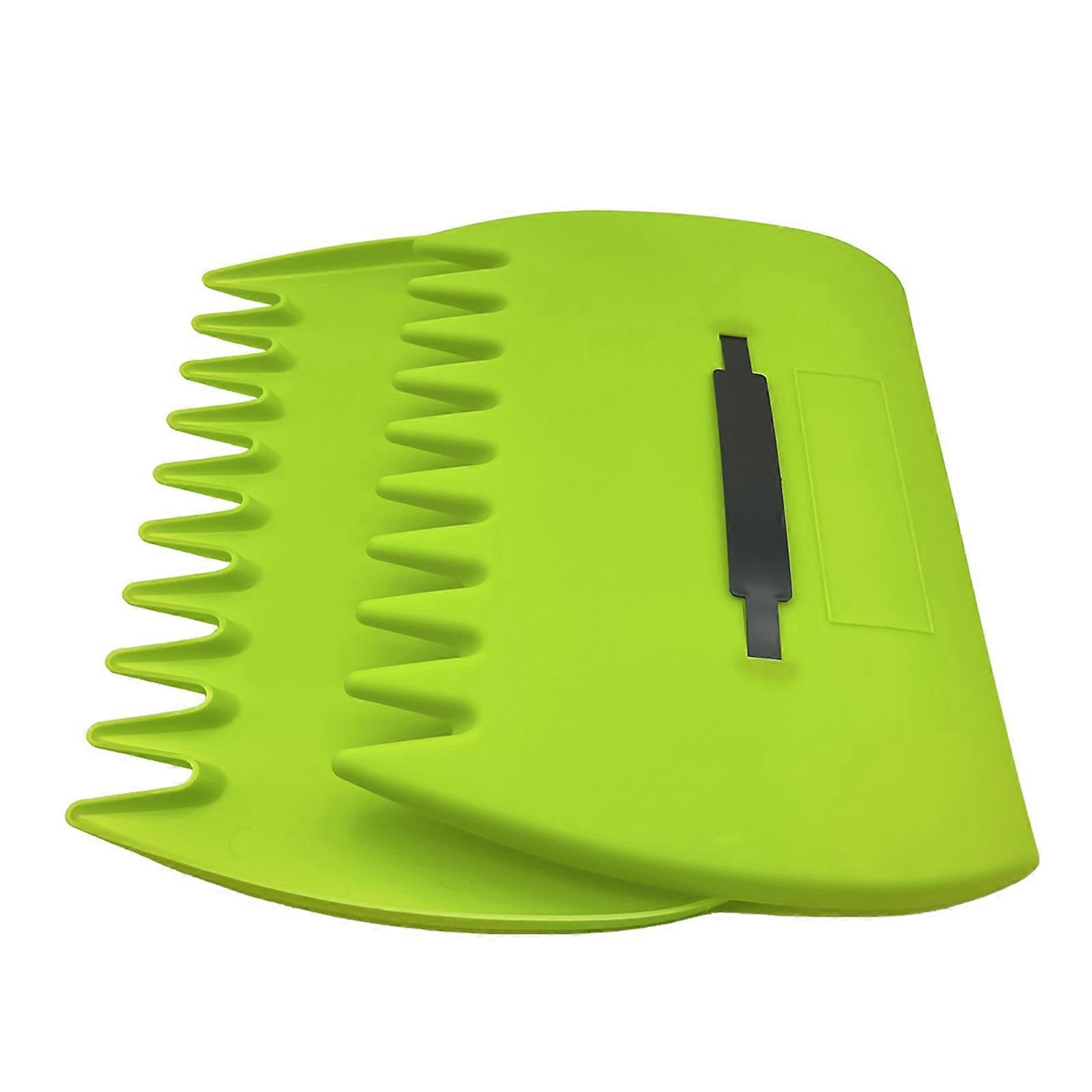 2Pcs Garden Lawn Leaf Claws Gardening Plastic Rake Reusable Leaves Gripper Cleaning Tool Courtyard Leaf Trash Collection Scoop Garden Tools KAESI