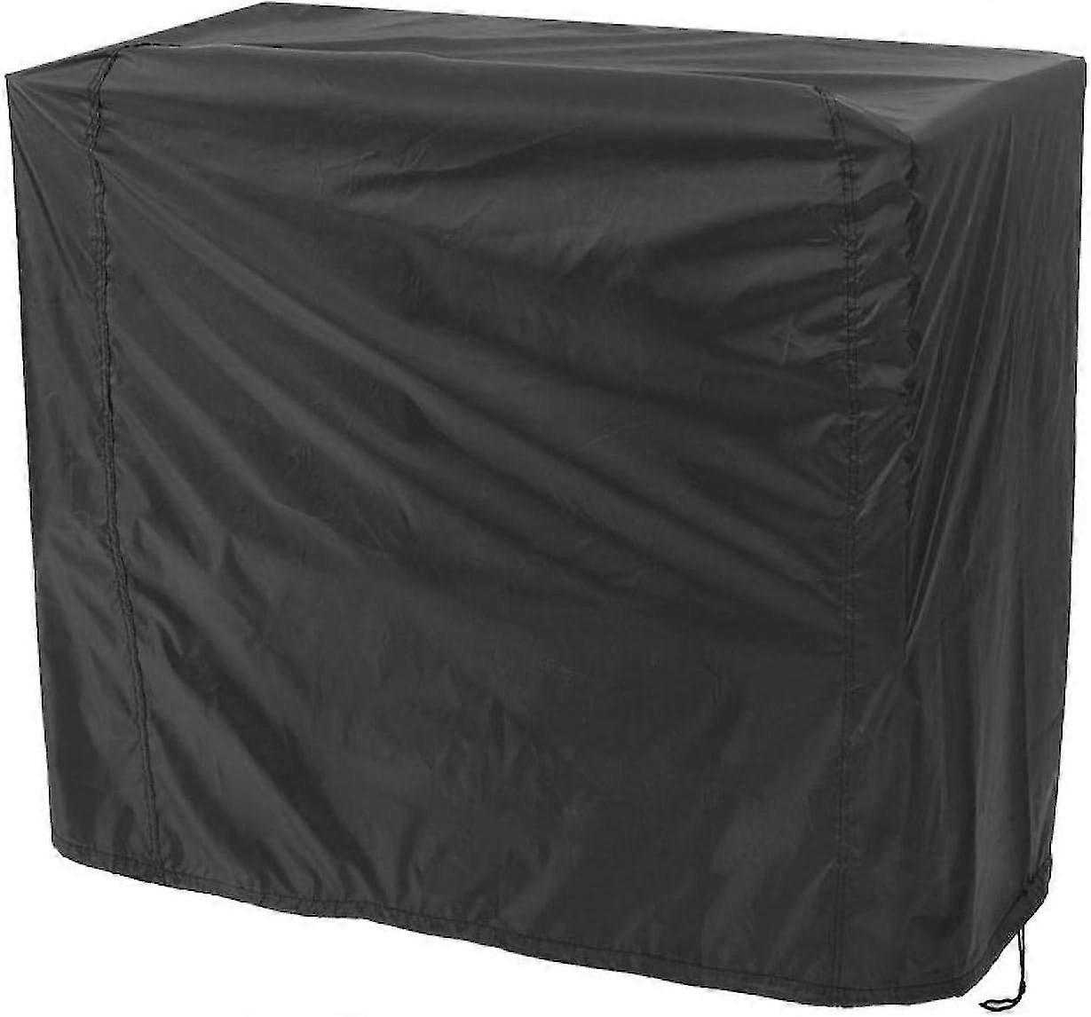 Grillikansi polyesterigrilli grillikansi vedenpitävä kaasugrillikansi musta ulkogrillisuoja - q36/YY