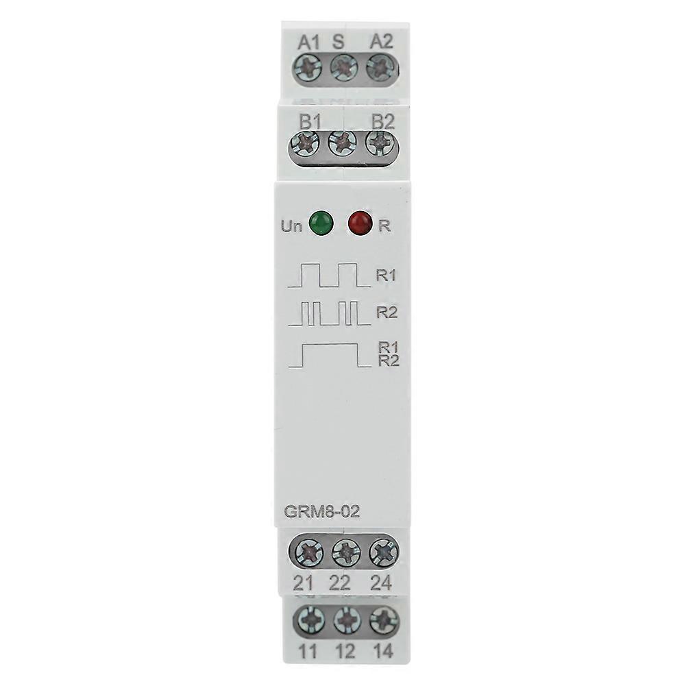 GRM8-02 Electronic Impulse Relay Latching Relay Memory Relay AC 230V