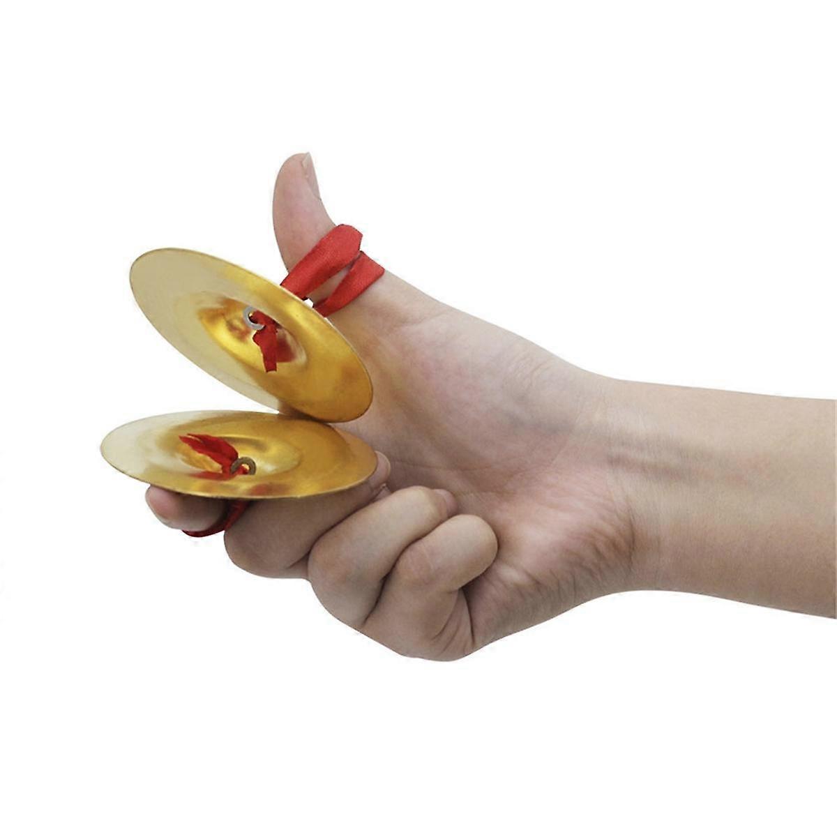 Finger Cymbals Belly Dancing Finger Dancing Finger Zills Finger Musical Instrument for Dancer Party