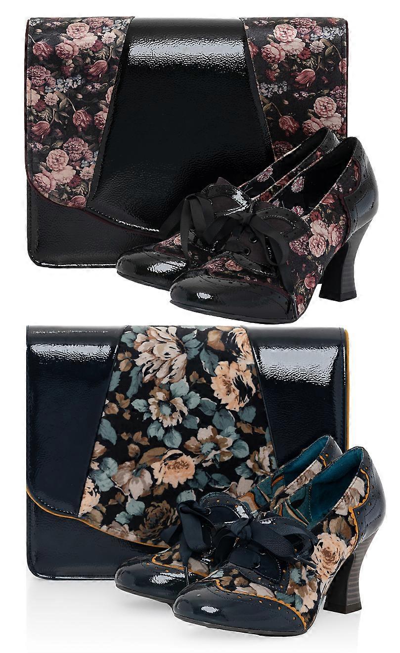 Ruby Shoo Daisy Lace Up Shoe Boots & Matching Stanford Bag