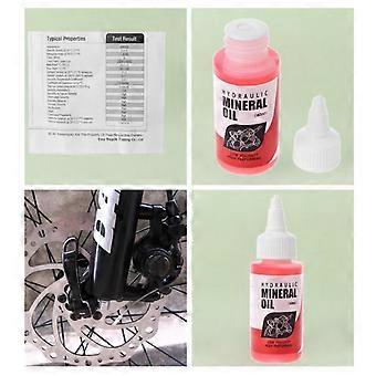 2xFahrrad Hydraulische Bremse Mineralöl Entlüftung Werkzeuge Kit Nur Öl