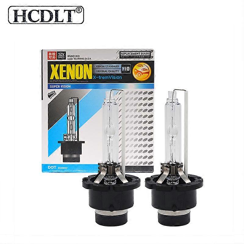 2PCS Car Xenon light Super Vision D2R 55W D2S 6000K Head D4S 8000K 35W D4R HID s 4300K Automotive