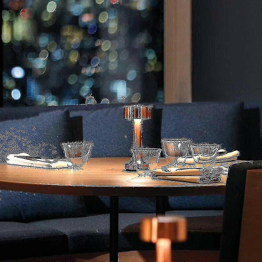 New 2023 Rechargeable Led Table Lamp Touch Sensor Desk Light Bedroom Restaurant Bar Decor