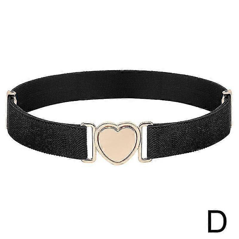 أطفال الفتيات أحزمة مرنة قابل للتعديل حزام الخصر في سن المراهقة السراويل قلب جديد. حزام