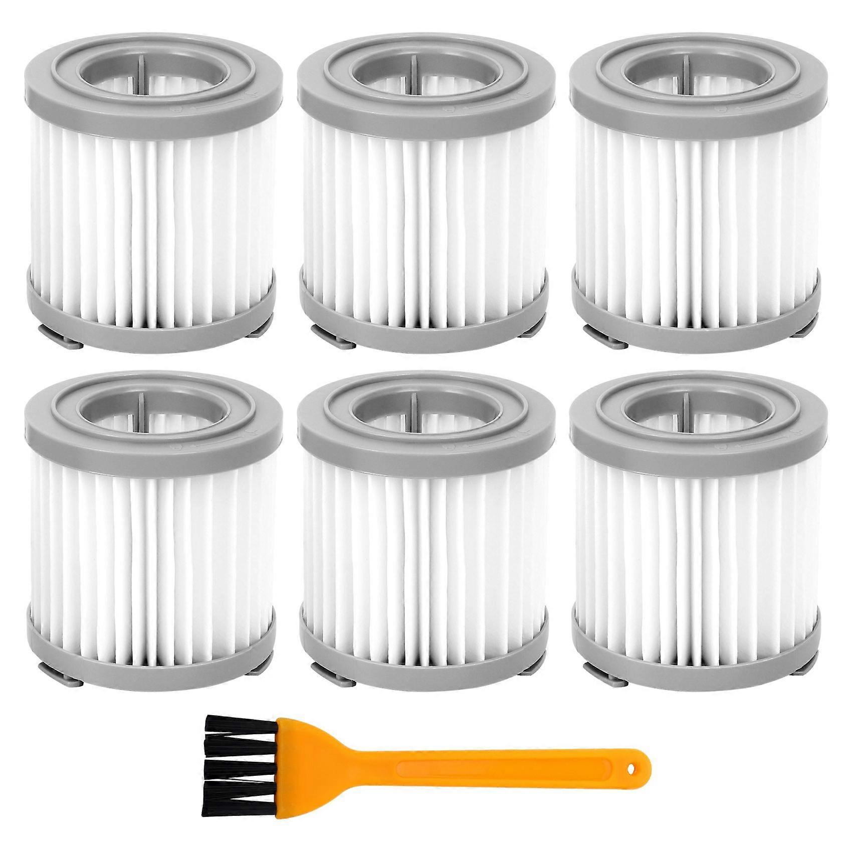 7Pcs HEPA Filter for JV51/53 Handheld Cordless Vacuum Cleaner HEPA Filter Gray Replacement Filter