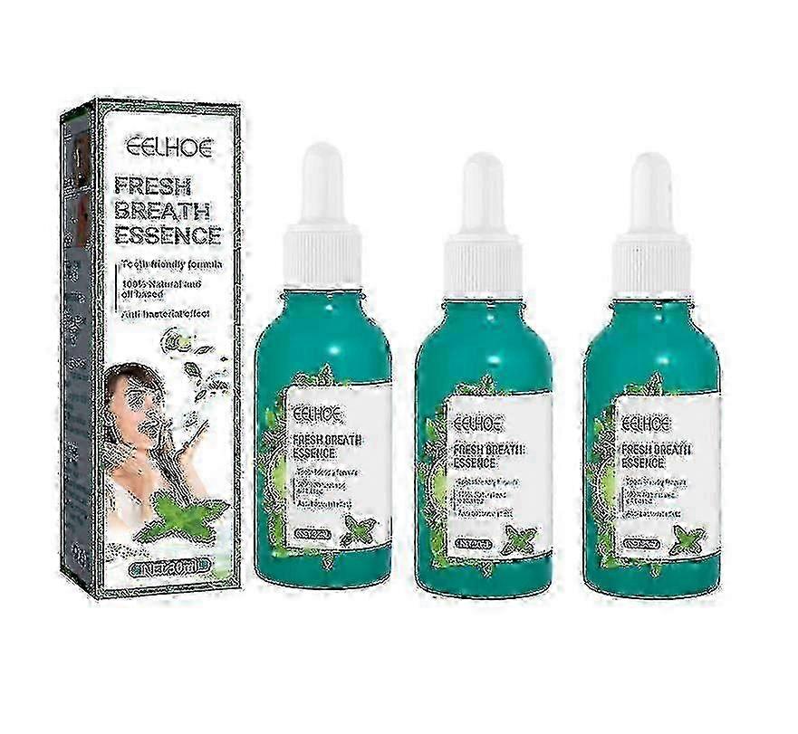 フレッシュブレスエッセンスは口の臭いを取り除きますフレッシュブレスオーラルクリーニングケアエッセンス-