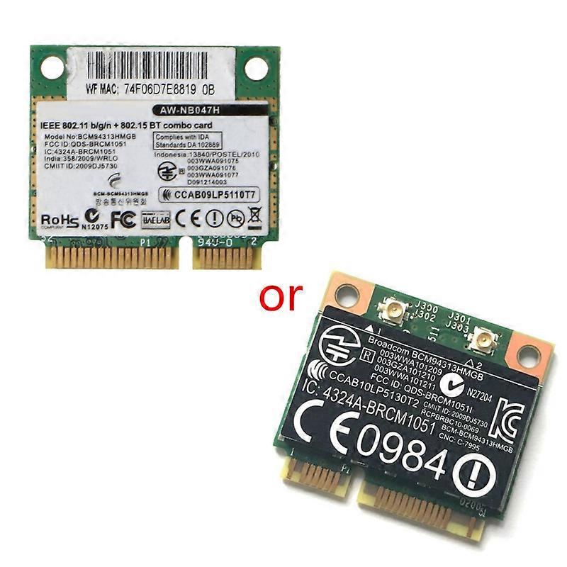بطاقة لاسلكية لبطاقة Broadcom BCM94313HMGB AW-NB047H BCM4313 Mini Pci-e Wifi