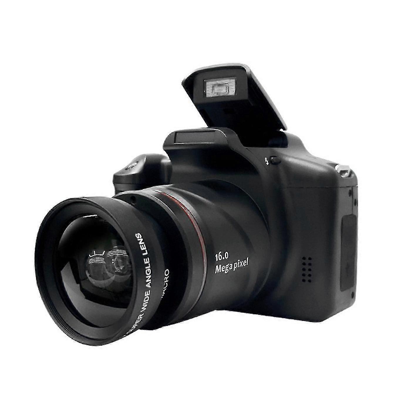 كاميرا رقمية 16MP 2.4 بوصة شاشة LCD 16X زووم رقمي 720P كاميرا رقمية كاميرا صغيرة للطلاب المراهقين بنين بنات كبار السن - AH
