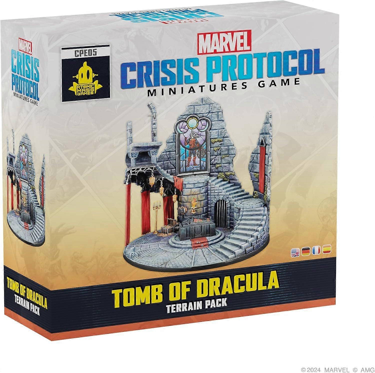 Marvel Crisis Protocol Tomb Of Dracula Terrain Pack Miniature Game