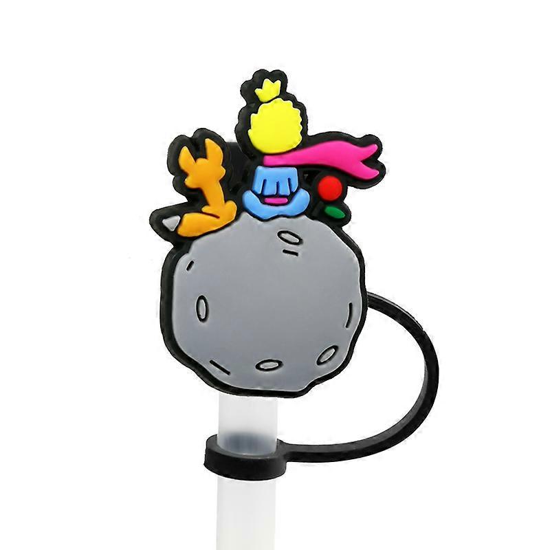 20 STÜCKE PVC Strohhalm Topper schöner Junge Anime Strohhalm Abdeckung Wiederverwendbare luftdichte Trinkstaubkappe Spritzwassergeschützt Trinkparty Strohhalm Dekor