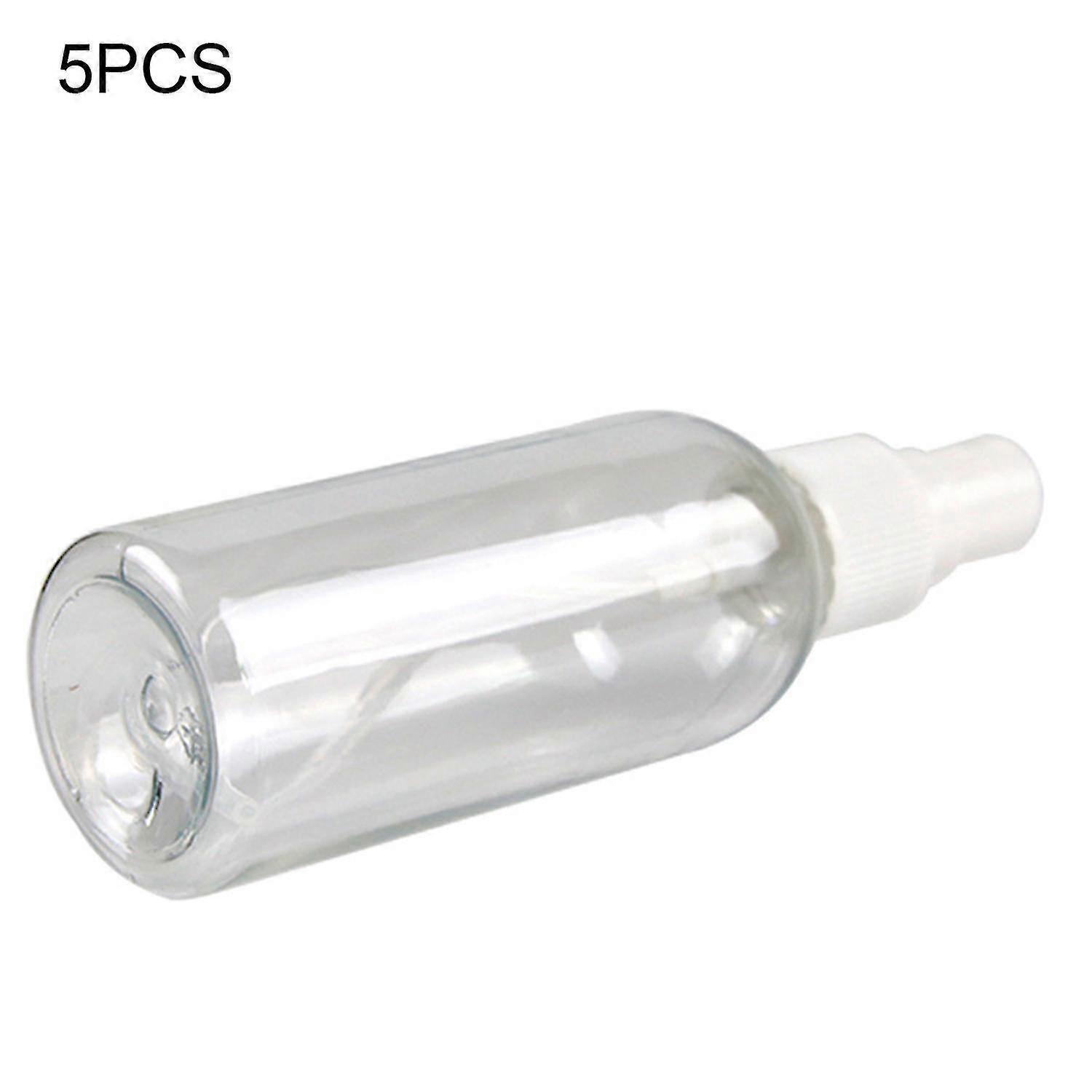 5Pcs 150/200/250/300ml Refillable Transparent PlasticEmpty Small Spray Bottle