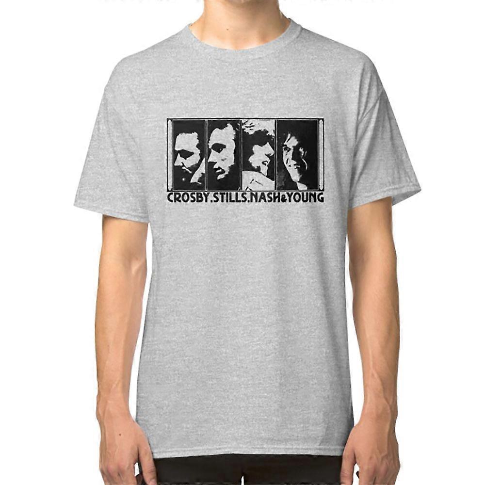 CSNY - The Black Stencil T-shirt
