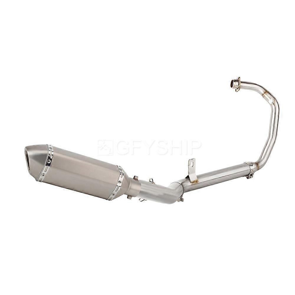 For Aprilia RS 125 2017 2018 2019 2020 Tuono 125 RS125 RS 125 Escape Slip-on Motorcycle Exhaust Muffler With Header Link Pipe
