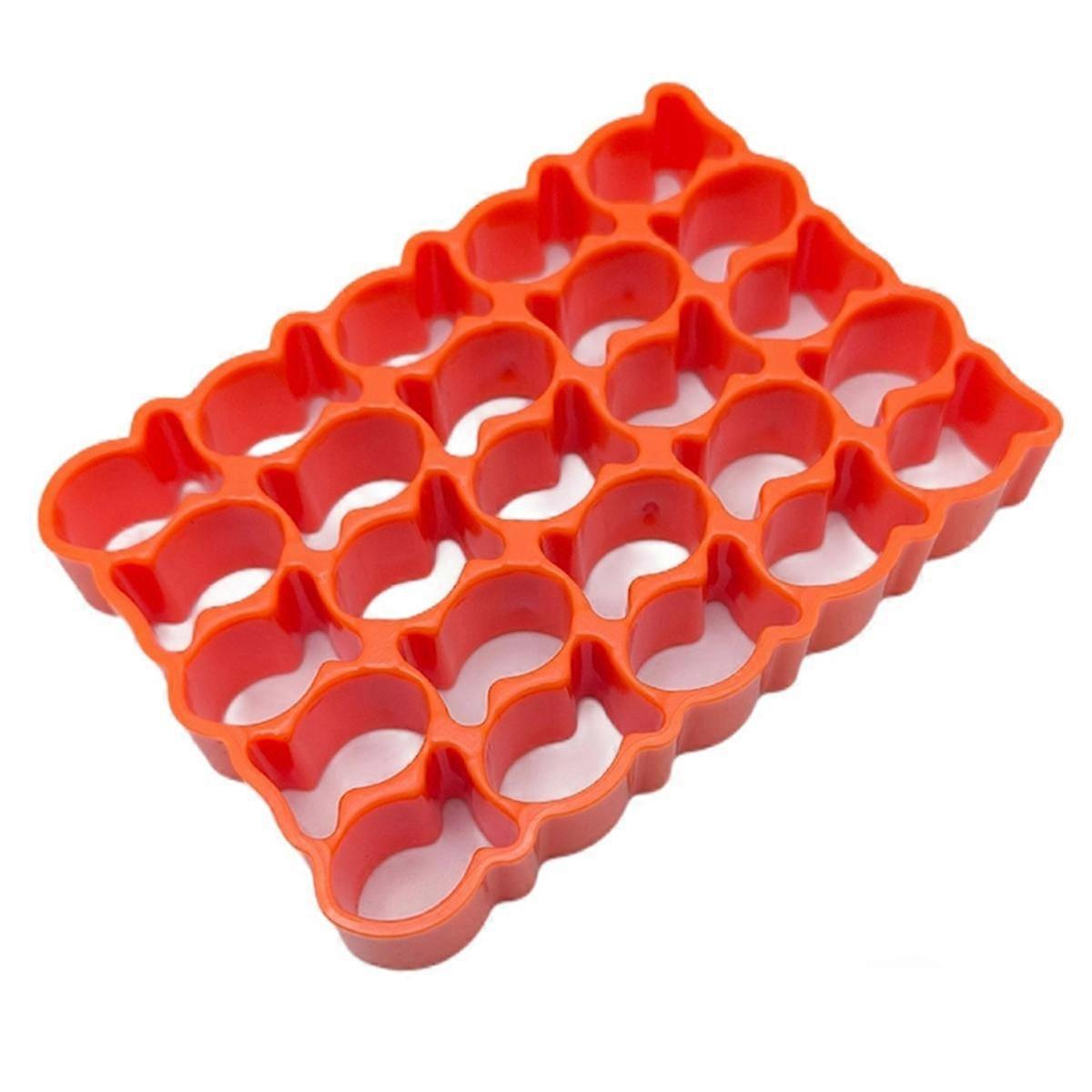 Gold Fish Cracker Cookie Cutter, 25Pcs Mini Fish Biscuit Cutter, Gold Fish Cutter for Crackers, Plastic Tiny Treats B