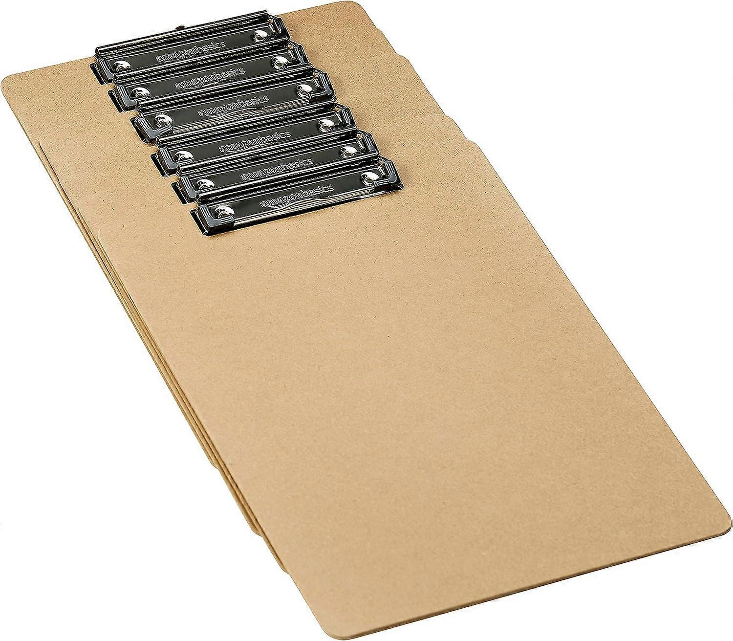 Rigid Fibreboard Clipboard - Set of 6
