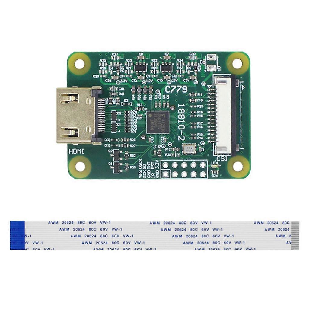 HDMI to CSI-2 Adapter for Raspberry Pi Motherboards Input 1080p25fps for Pi 4B