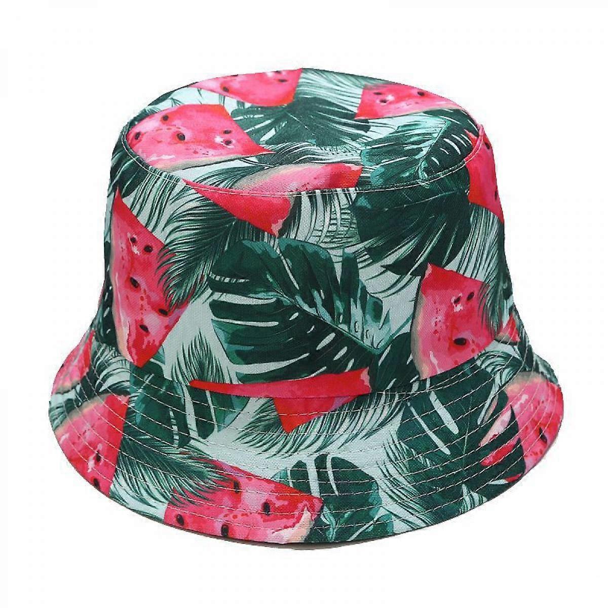 Unisex Print Double-Side-Wear Reversible Bucket Hat (HATM005)