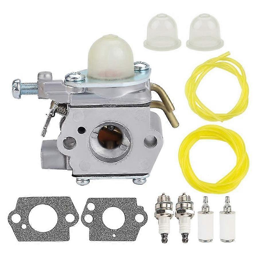 C1uh142 Carburetor With Fuel Line Tune Up Kit For Ut 085801 Ut 21947 26cc Edger String Trimmer Blow