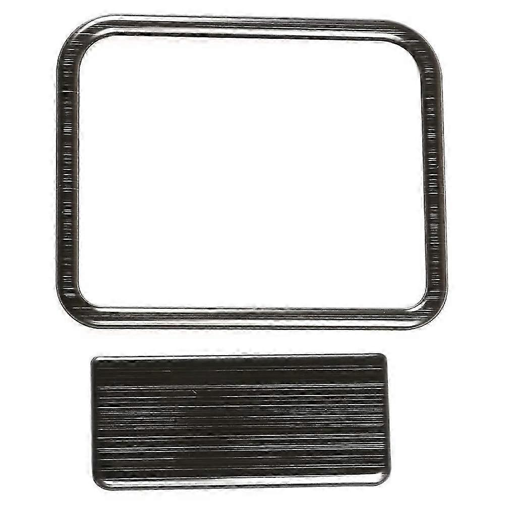 لعام 2007-2021 الفولاذ المقاوم للصدأ سيارة مساعد الطيار صندوق القفازات مفتاح غطاء غطاء تقليم الملحقات الزخرفية