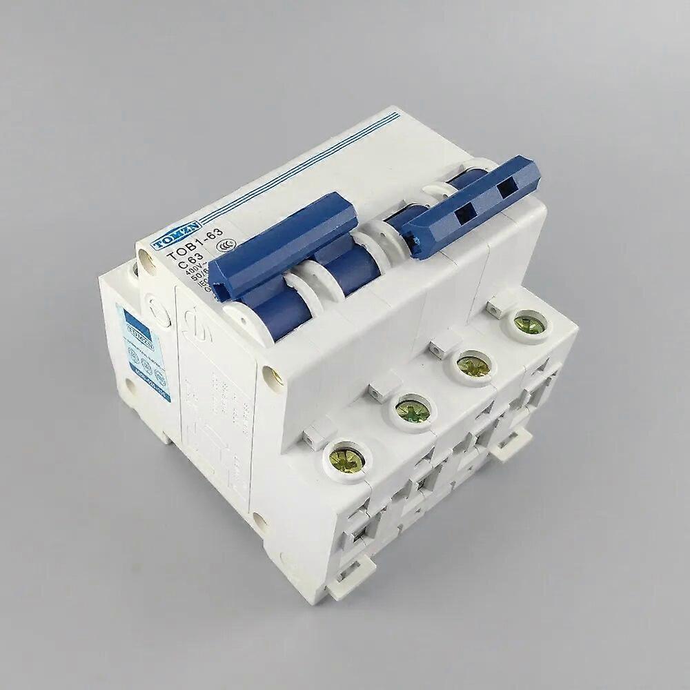 2P DC 12V-550V Solar Mini Circuit Breaker 6A 10A 16A 20A 25A 32A 40A 50A 63A DC MCB for PV System