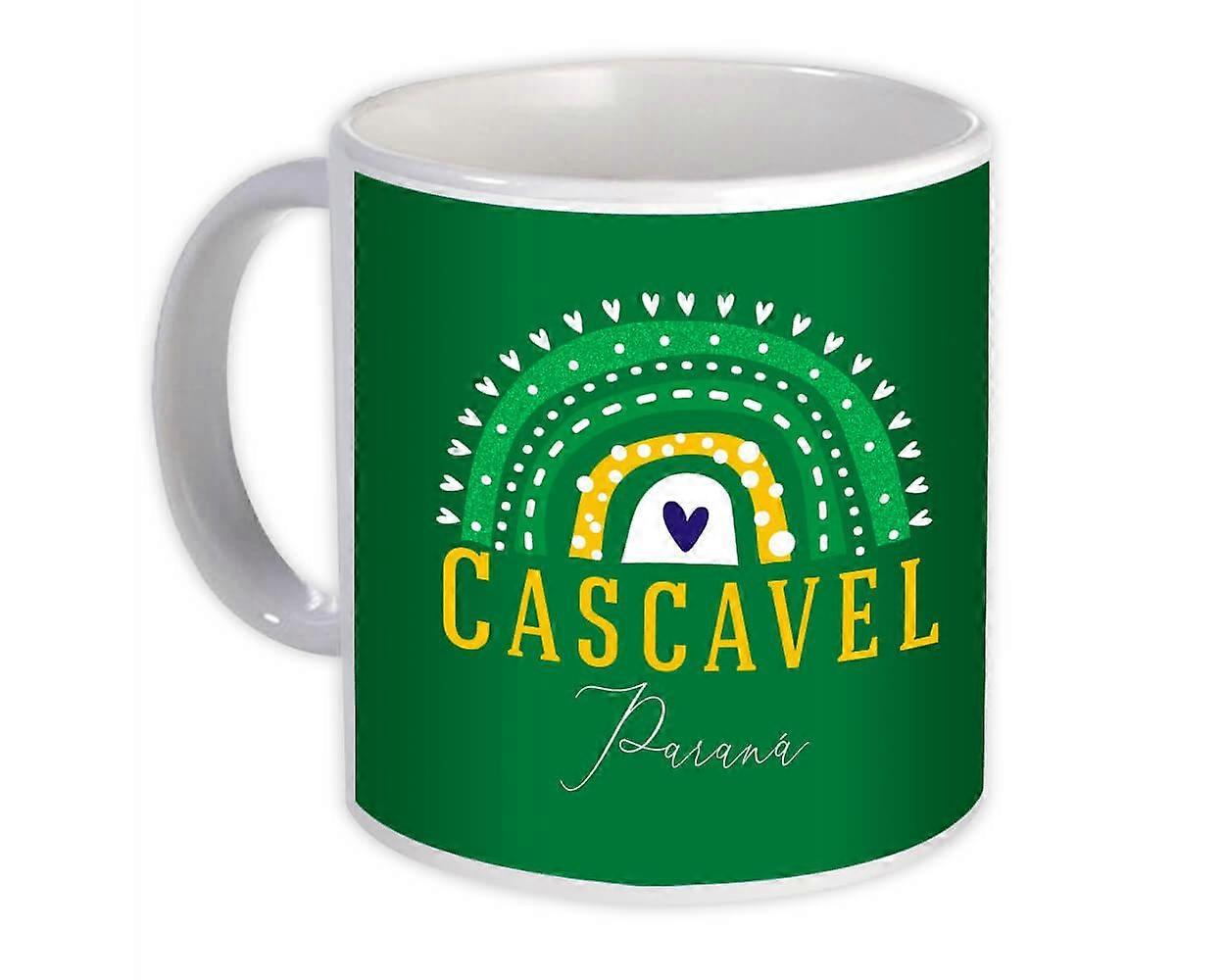 Caneca de Presente: Cascavel Paraná Rainbow