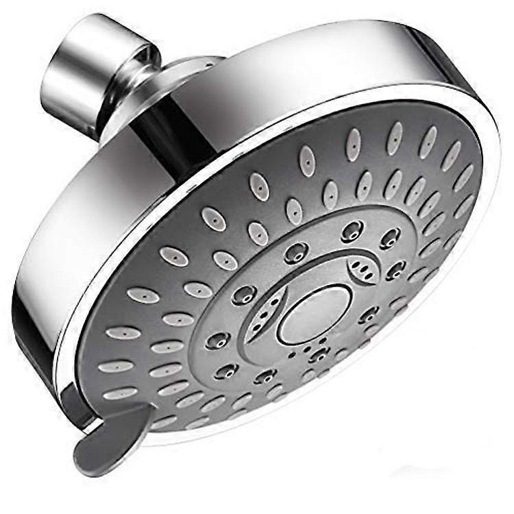 4.1 Inch High Pressure Shower Head 5 Settings Fixed Showerhead