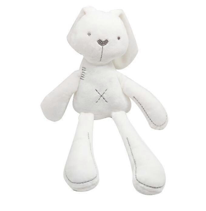 Soft Snuggle Bunny Plush Childs First Bubby Doll Cotton And Natural Color