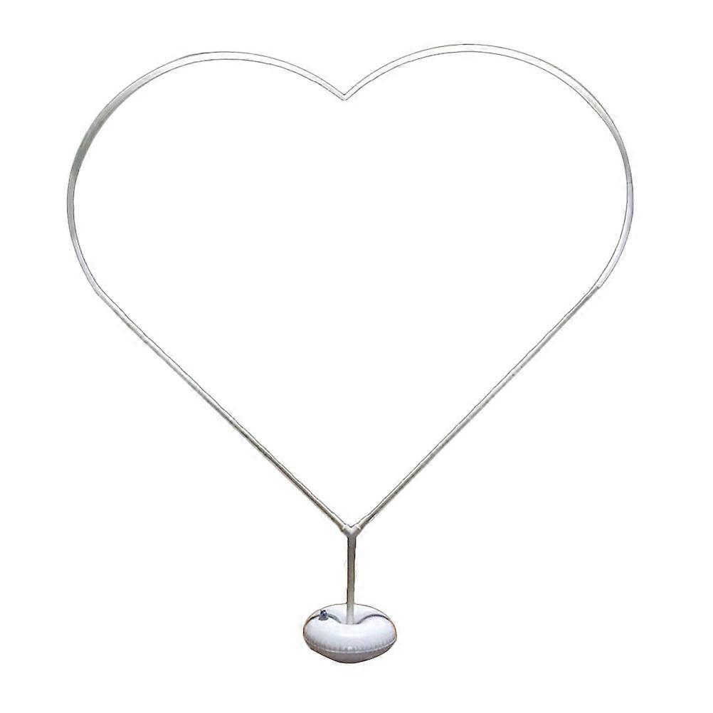 1Set Balloon Arch Kit Heart Shaped Balloon Arch Stands with Water Fillable Base