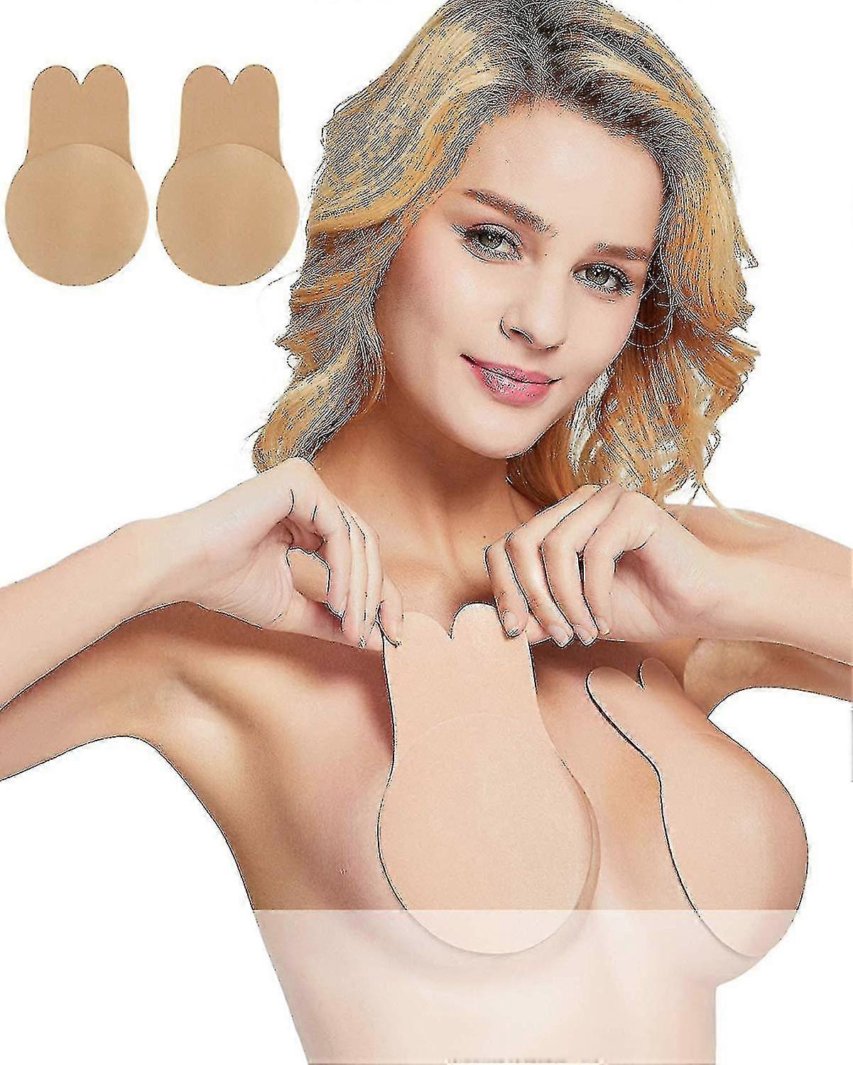 Adhesive Silicone Invisible Bra Reusable Lifting Bra