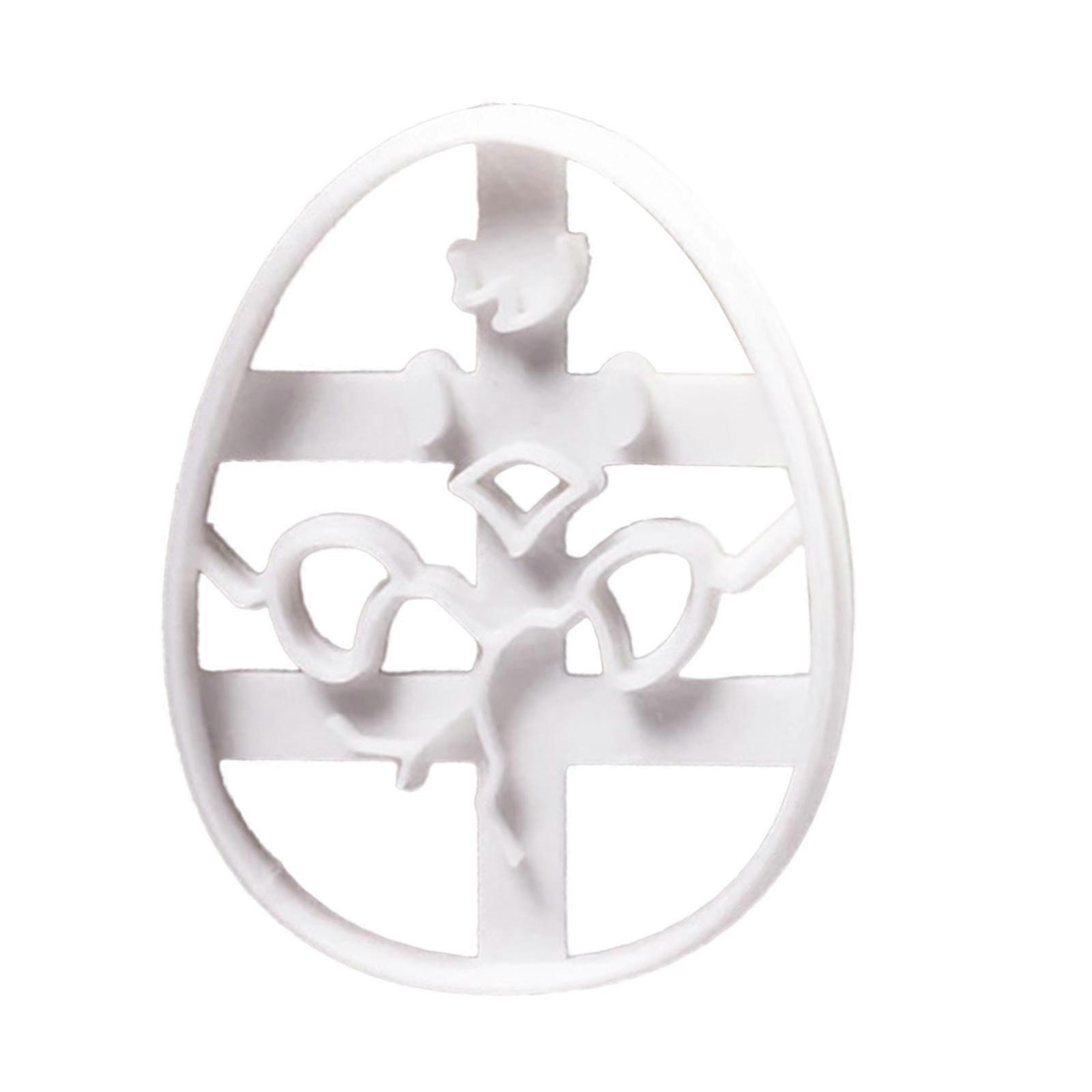 Biscuit Mold Easter Egg Shape Cookie Cutters Mini Fondant Cookie Stamper [XH]