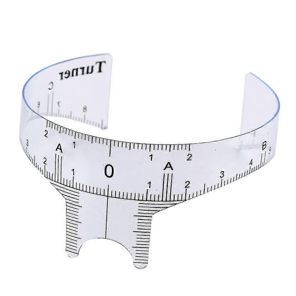 Reusable Makeup Brow Measure Eyebrow Guide Ruler Permanent Tools