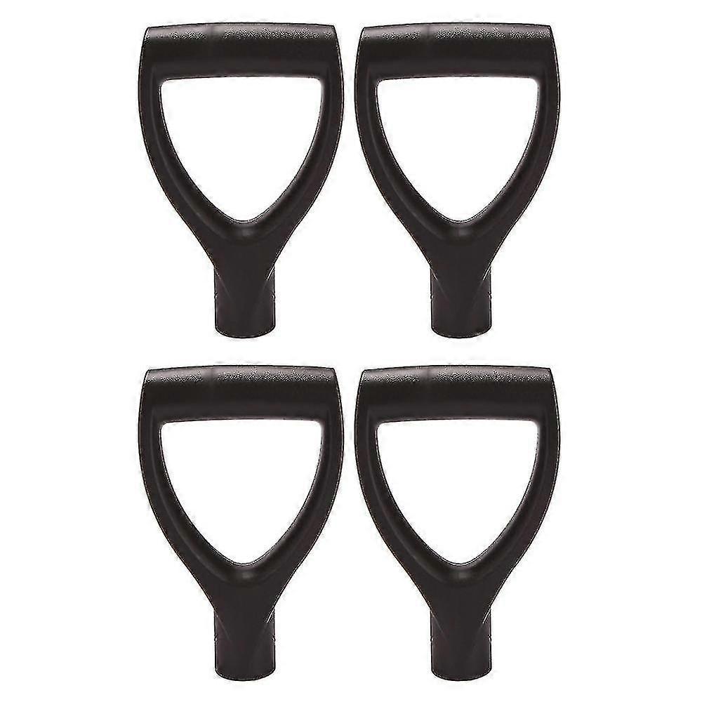 4pcs D Grip Hand Shovel Handle For Digging Scoop Back Saver Replacement Raking Gardening Tool Snow