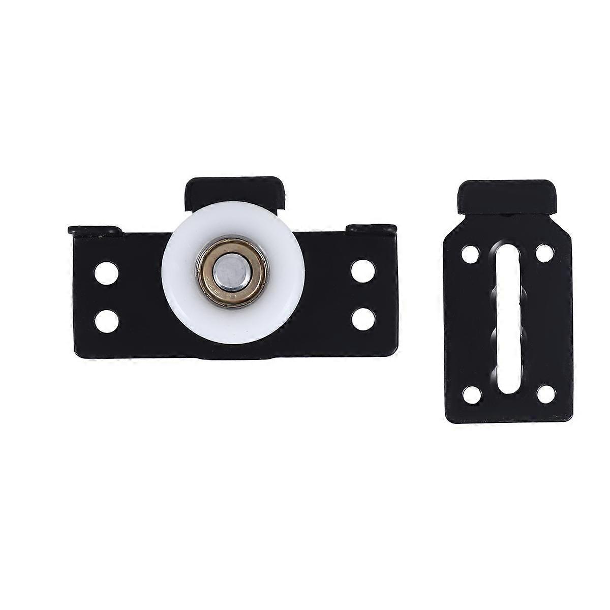 2 pcs Sliding Door Wardrobe Pulleys Small Hanging Wheels Silent